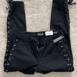 NWT Bold Elements black pants